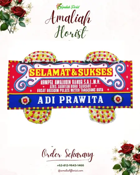 Papan Bunga Ucapan Selamat Siguci